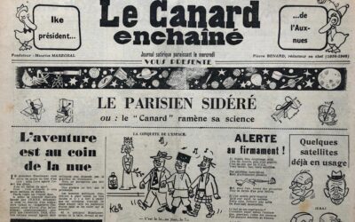 N° 1815 du Canard Enchaîné –  3 Août 1955