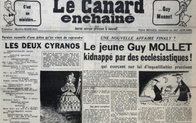 N° 1841 du Canard Enchaîné –  1 Février 1956