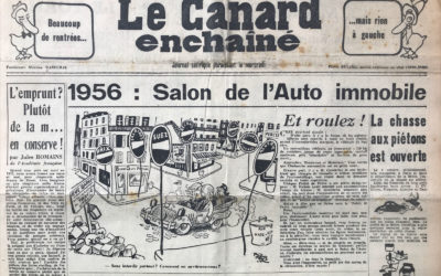 N° 1876 du Canard Enchaîné –  3 Octobre 1956