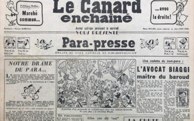 N° 1891 du Canard Enchaîné –  16 Janvier 1957