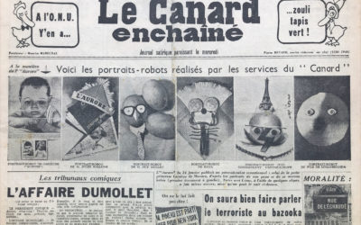N° 1893 du Canard Enchaîné –  30 Janvier 1957