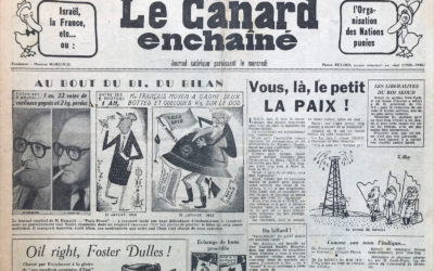 N° 1894 du Canard Enchaîné –  6 Février 1957