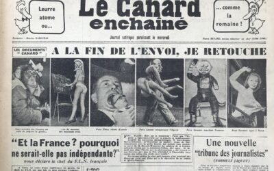N° 1901 du Canard Enchaîné –  27 Mars 1957