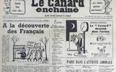 N° 1902 du Canard Enchaîné –  3 Avril 1957