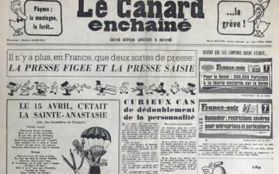 N° 1904 du Canard Enchaîné –  17 Avril 1957