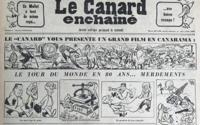 N° 1909 du Canard Enchaîné –  22 Mai 1957