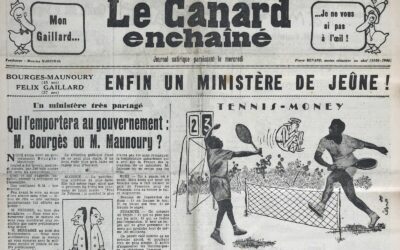 N° 1913 du Canard Enchaîné –  19 Juin 1957