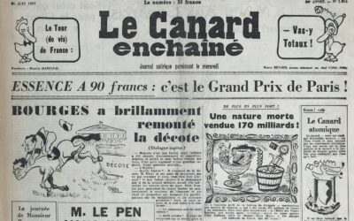 N° 1914 du Canard Enchaîné –  26 Juin 1957