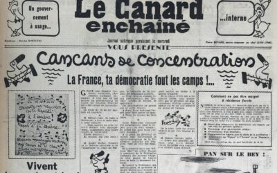 N° 1918 du Canard Enchaîné –  24 Juillet 1957