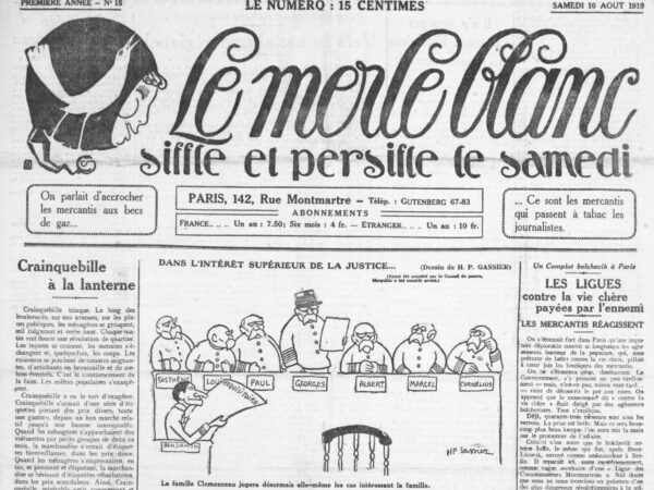 N° 30 du Canard Enchaîné -  24 Janvier 1917 – Image 3