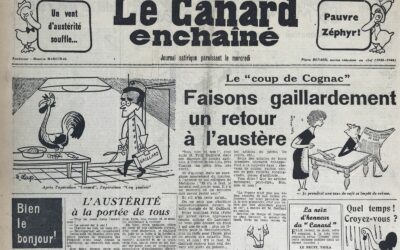 N° 1919 du Canard Enchaîné –  31 Juillet 1957