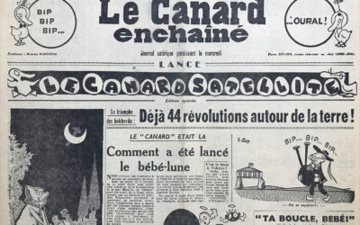 N° 1929 du Canard Enchaîné –  9 Octobre 1957