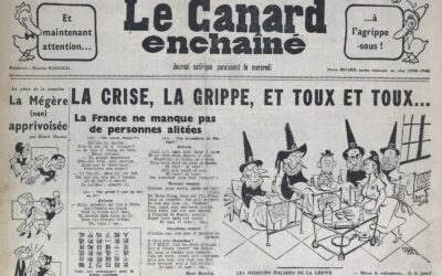 N° 1930 du Canard Enchaîné –  16 Octobre 1957