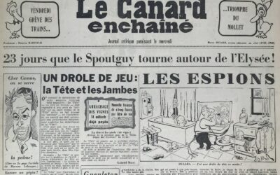N° 1931 du Canard Enchaîné –  23 Octobre 1957