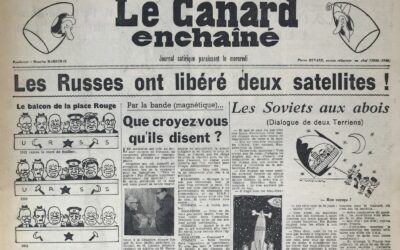 N° 1933 du Canard Enchaîné –  6 Novembre 1957