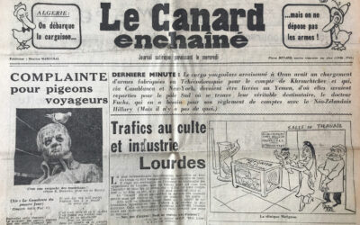 N° 1944 du Canard Enchaîné –  22 Janvier 1958
