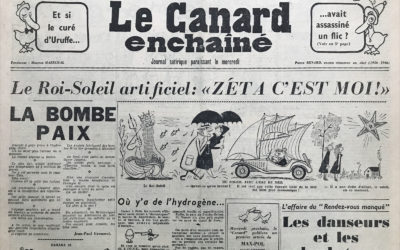 N° 1945 du Canard Enchaîné –  29 Janvier 1958
