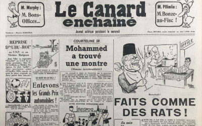 N° 1949 du Canard Enchaîné –  26 Février 1958