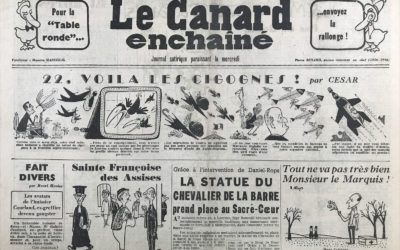 N° 1953 du Canard Enchaîné –  26 Mars 1958