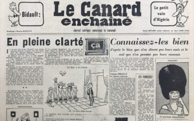 N° 1957 du Canard Enchaîné –  23 Avril 1958