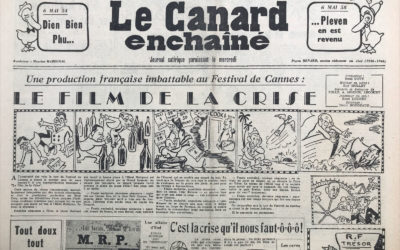 N° 1959 du Canard Enchaîné –  7 Mai 1958