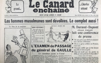 N° 1961 du Canard Enchaîné –  21 Mai 1958