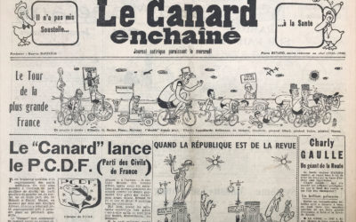 N° 1968 du Canard Enchaîné –  9 Juillet 1958