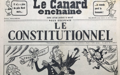 N° 1973 du Canard Enchaîné –  13 Août 1958