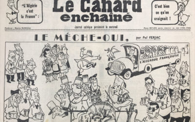 N° 1978 du Canard Enchaîné –  17 Septembre 1958
