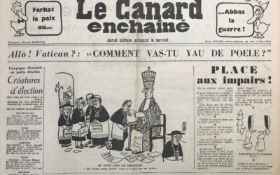 N° 1984 du Canard Enchaîné –  29 Octobre 1958