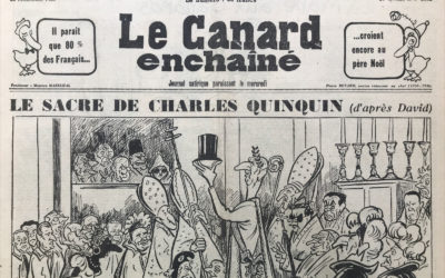 N° 1992 du Canard Enchaîné –  24 Décembre 1958