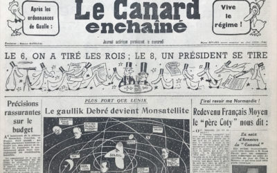N° 1994 du Canard Enchaîné –  7 Janvier 1959