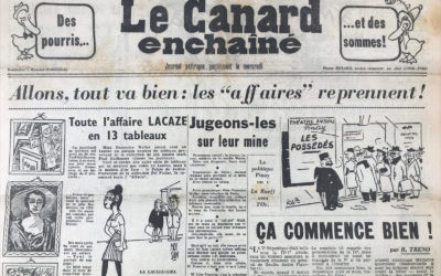 N° 1997 du Canard Enchaîné –  28 Janvier 1959