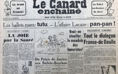 N° 1998 du Canard Enchaîné –  4 Février 1959