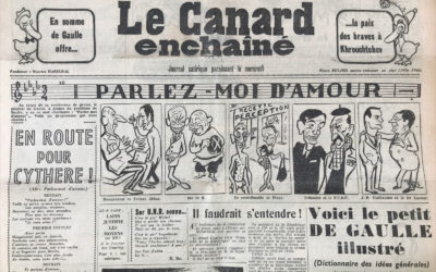 N° 2006 du Canard Enchaîné –  1 Avril 1959