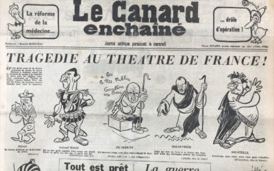 N° 2008 du Canard Enchaîné –  15 Avril 1959