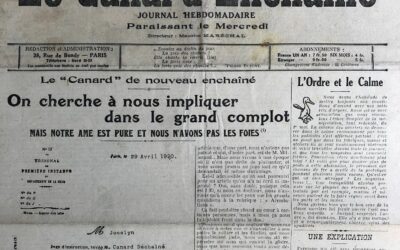 N° 201 du Canard Enchaîné – 5 Mai 1920