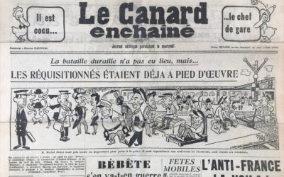 N° 2017 du Canard Enchaîné –  17 Juin 1959