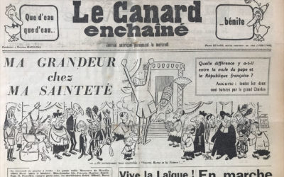 N° 2018 du Canard Enchaîné –  24 Juin 1959