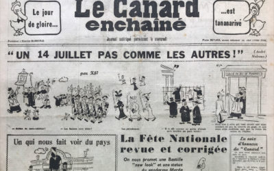 N° 2020 du Canard Enchaîné –  8 Juillet 1959