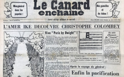 N° 2028 du Canard Enchaîné –  2 Septembre 1959