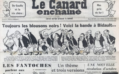 N° 2033 du Canard Enchaîné –  7 Octobre 1959