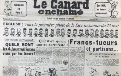 N° 2035 du Canard Enchaîné –  21 Octobre 1959