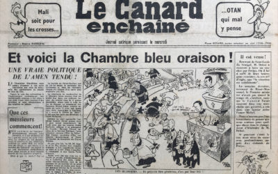 N° 2043 du Canard Enchaîné –  16 Décembre 1959