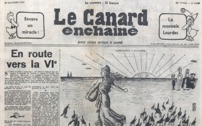 N° 2045 du Canard Enchaîné –  30 Décembre 1959