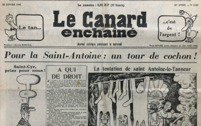 N° 2047 du Canard Enchaîné –  13 Janvier 1960