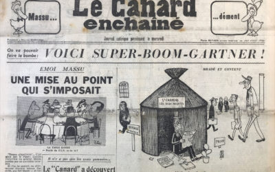 N° 2048 du Canard Enchaîné –  20 Janvier 1960