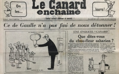 N° 2052 du Canard Enchaîné –  17 Février 1960