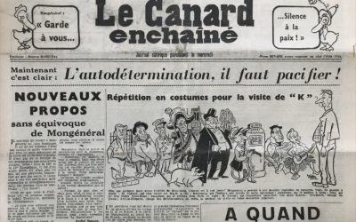 N° 2055 du Canard Enchaîné –  9 Mars 1960