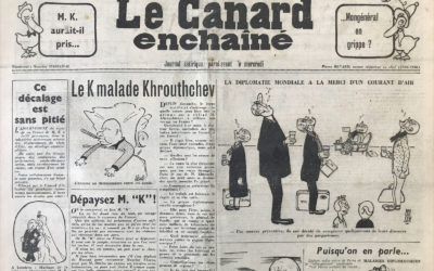 N° 2056 du Canard Enchaîné –  16 Mars 1960